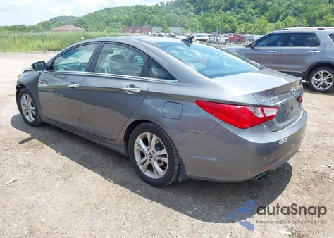 2013 Hyundai Sonata Limited 2.0T из США, поврежденный, VIN 5NPEC4AB1DH599813